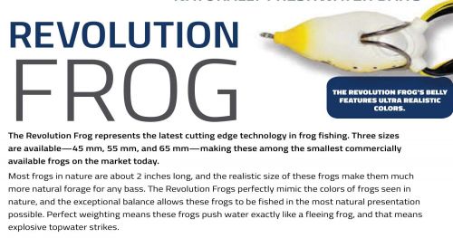 REACTION STRIKE REVOLUTION FROG 55mm