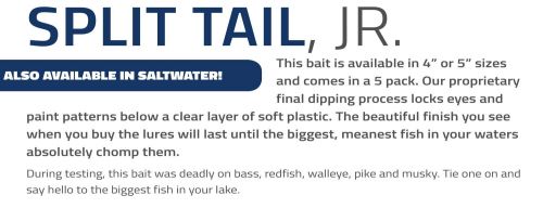 REACTION STRIKE SPLIT TAIL JR 4