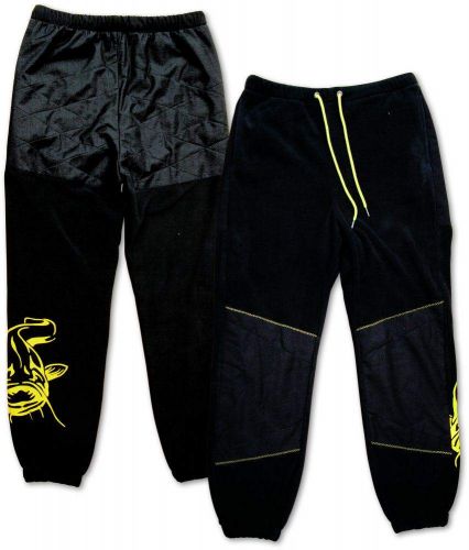 XL Fleece Pants black/yellow